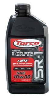 Torco Sr-1R Synthetic Racing Oil 10W30