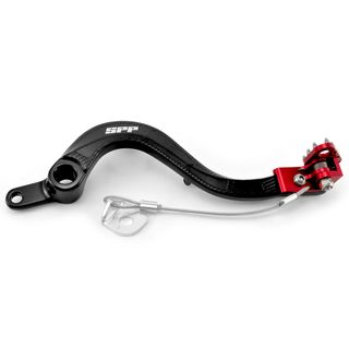 SPP-ASB-114 KAW/SUZ REAR BRAKE PEDAL RED TIP