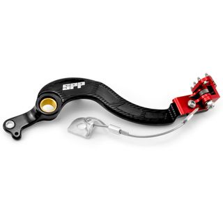 SPP-ASB-111 HON REAR BRAKE PEDAL RED TIP