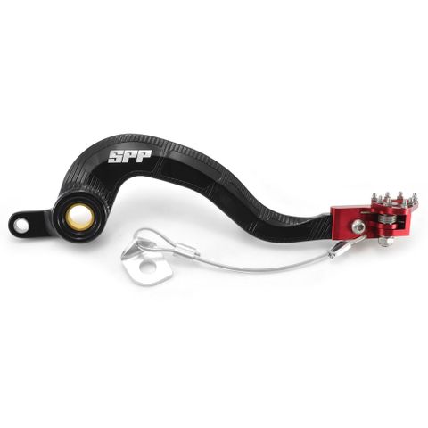 SPP-ASB-116 SUZ REAR BRAKE PEDAL RED TIP