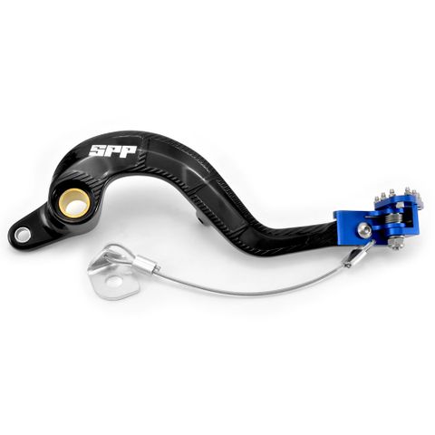 SPP-ASB-121 YAM REAR BRAKE PEDAL BLUE TIP