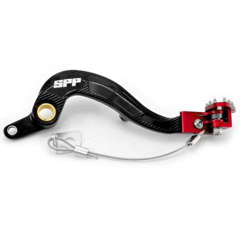 SPP-ASB-119R YAM REAR BRAKE PEDAL RED TIP