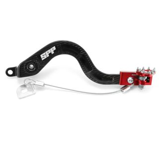 SPP-ASB-133R YAM REAR BRAKE PEDAL RED TIP