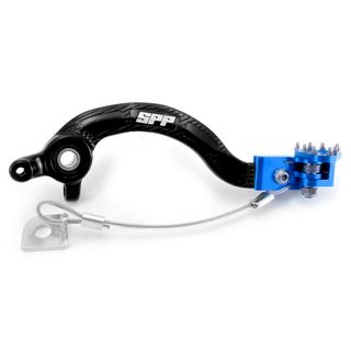 SPP-ASB-132B KTM/HUSQ REAR BRAKE PEDAL BLUE TIP