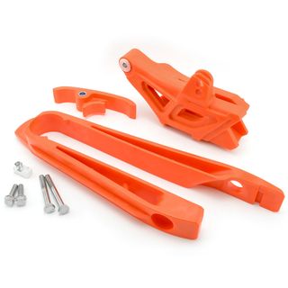 Spp Chain Guide Complete Kit Various Ktm Husqvarna 125-500 Orange