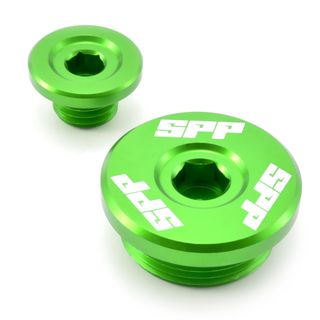 Spp Engine Plug Kawasaki Kx250F Suzuki Rmz250 Green