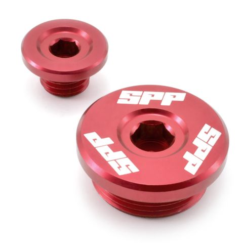 Spp Engine Plug Kawasaki Kx250F Suzuki Rmz250 Red