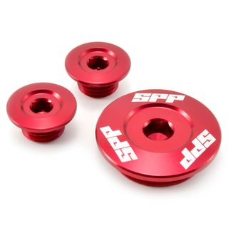 Spp Engine Plug Honda Crf250R/X Red