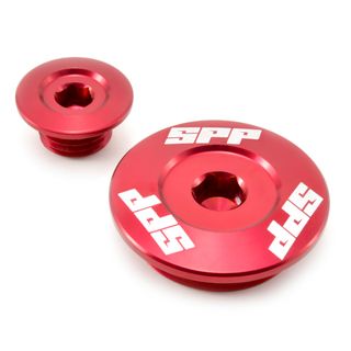 Spp Engine Plug Honda Crf150-450R/X Trx400-450 Red