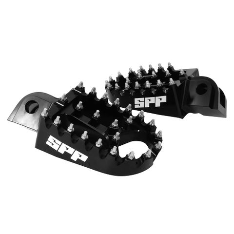 Spp Foot Peg Various Ktm Husqvarna Beta 50-520 Black