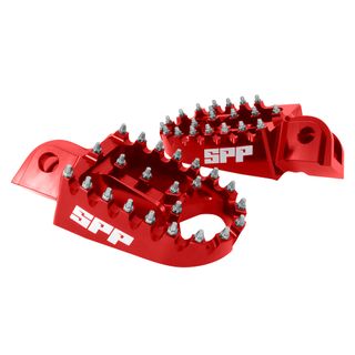Spp Foot Peg Suzuki Rmz250-450 08-09 Red