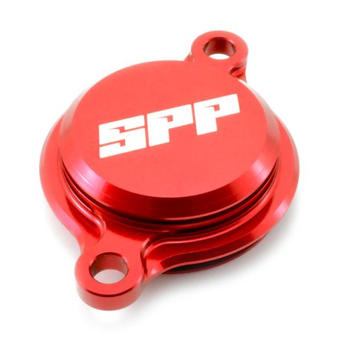 SPP-ASOC-01R OIL FILTER COVER YAMAHA RED