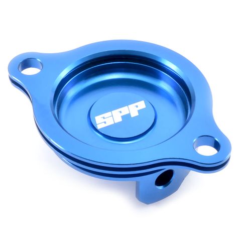 SPP-ASOC-08B OIL FILTER COVER BLUE