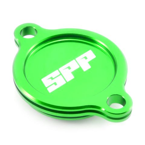 SPP-ASOC-06GR OIL FILTER COVER GRN