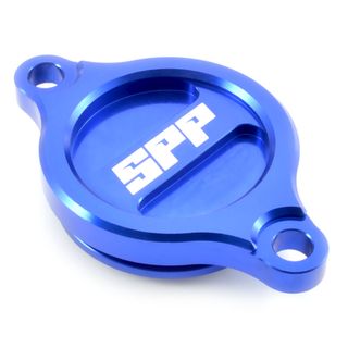 SPP-ASOC-19 OIL FILTER COVER BLUE