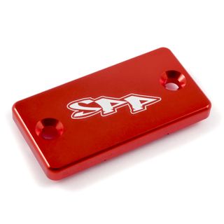 Spp Front Reservoir Cap Various Kawasaki Suzuki Yamaha 65-450 Red