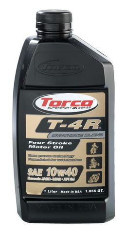 Torco T-4R Motorcyle Oil 10W40