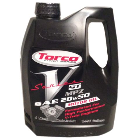 Torco V-Series St Motor Oil 20W50