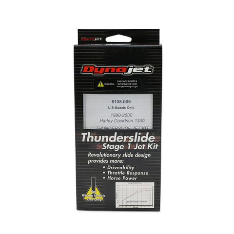 8108 JET KIT, THUNDERSLIDE, 90-99 H-D EVO