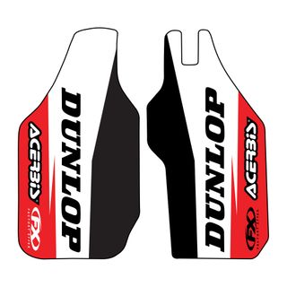 Factory Effex Fork Guards Honda Cr/Crf 125-500 90-14 Sponsor Logo