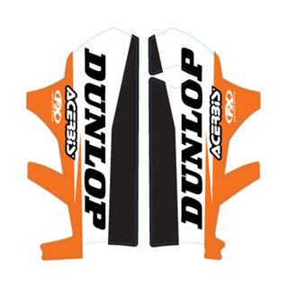 Factory Effex Fork Guards Ktm Sx/Exc/Mxc/Xc 08-14 Sponsor Logo