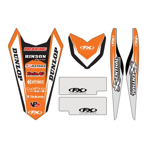 17-50510 KTM SX125-520 1998-02 TRIM KIT