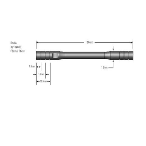 32104060 SHIFTER ROD A