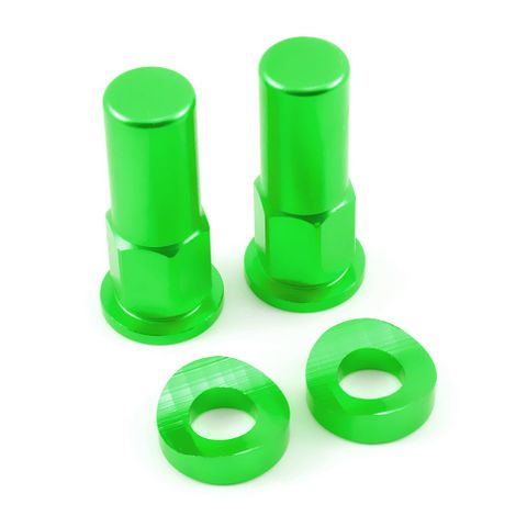 Spp Rim Lock Nuts Green