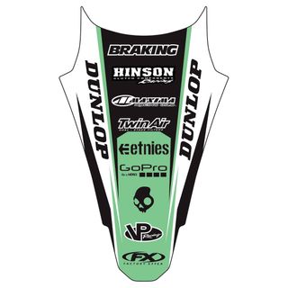 Factory Effex Rear Fender Kawasaki Kx80/85/100 90-13