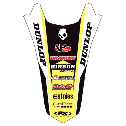 19-32424 SUZUKI RMZ250 07-09 REAR FENDERS