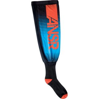 0408-0804-5952 ANSR SOCK RACE PRO BLUE/ORANGE LG-XL