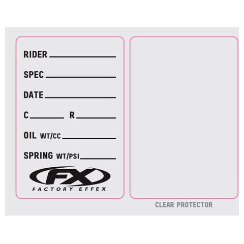 06-90021 FORK SPEC STICKER DEALER 5 PACK