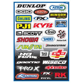 Factory Effex Oem Sticker Sheet Kit A