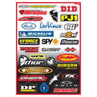 Factory Effex Oem Sticker Sheet Kit B