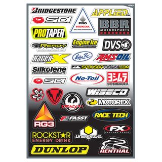 Factory Effex Oem Sticker Sheet Kit D