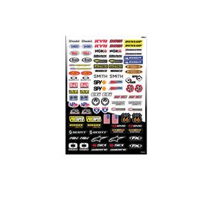 Factory Effex Oem Sticker Sheet Micro Sponsor