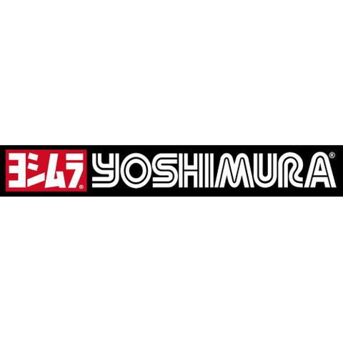 YO-17028-BLK YOSHIMURA VINYL STICKER 7 IN.