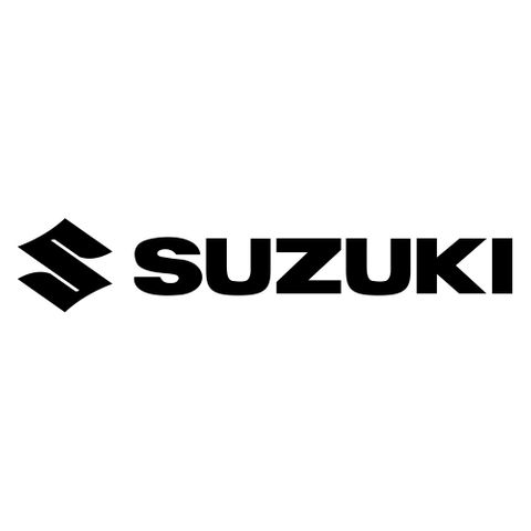 Factory Effex Die Cut Sticker 12" Suzuki Black