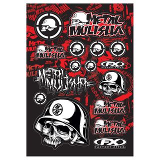 Factory Effex Oem Sticker Sheet Metal Mulisha 1