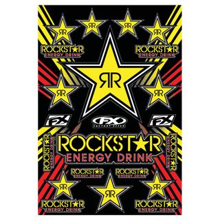 Factory Effex Oem Sticker Sheet Rockstar Energy