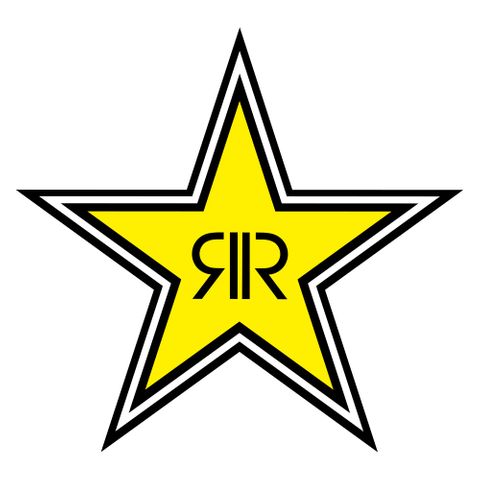 15-94730 DIE-CUT 1FT ROCKSTAR LOGO