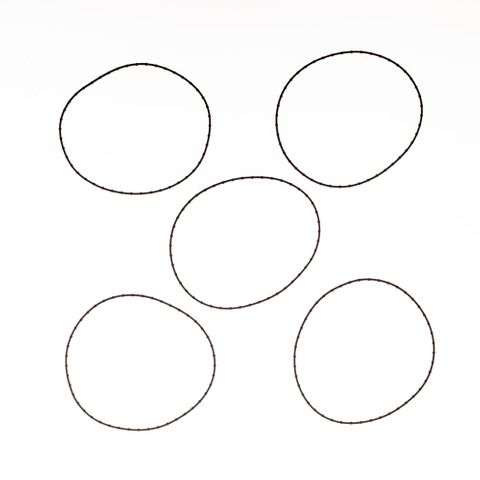 C9662 DERBY COVER O-RING. 5 PACK