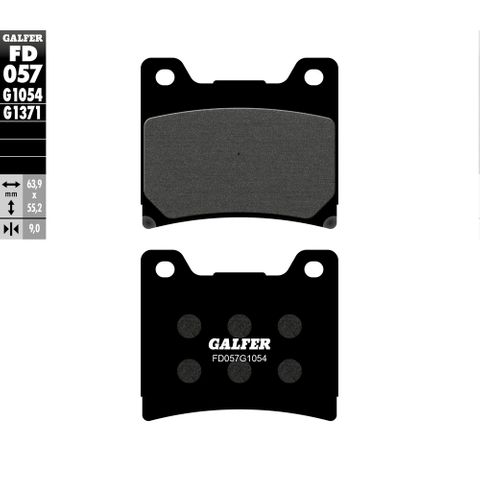 FD057G1054 SEMI-METALLIC COMPOUND