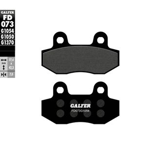FD073G1054 GALFER HYOSUNG GT650 05-15 SEMI-METALLIC
