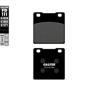 FD111G1054 SEMI-METALLIC COMPOUND