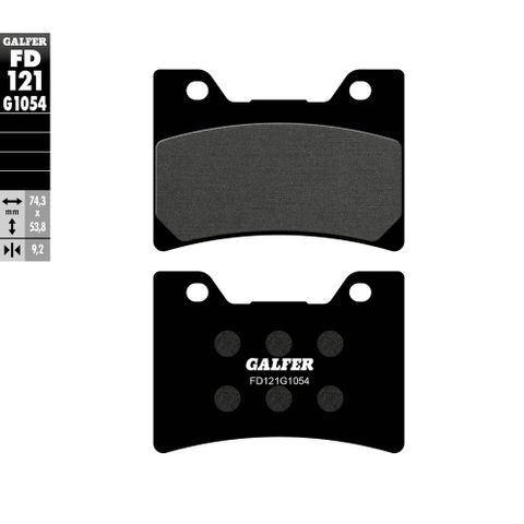 FD121G1054 SEMI-METALLIC COMPOUND