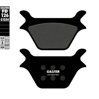 FD126G1054 SEMI-METALLIC COMPOUND