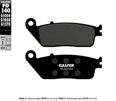 FD140G1054 SEMI-METALLIC COMPOUND