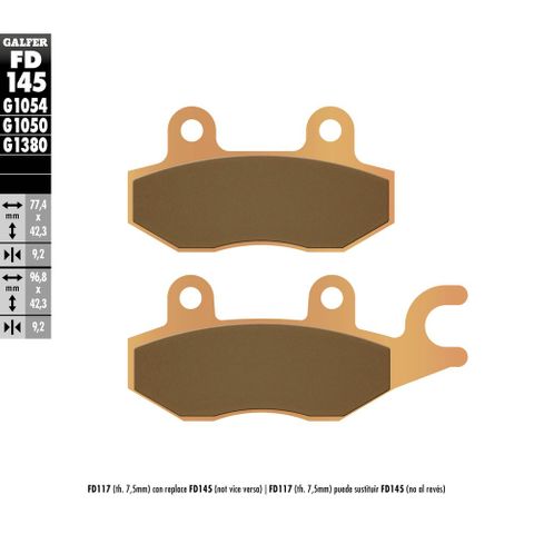 FD145G1380 HH SINTERED COMPOUND