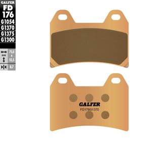 Galfer Hh Sintered Compound 15